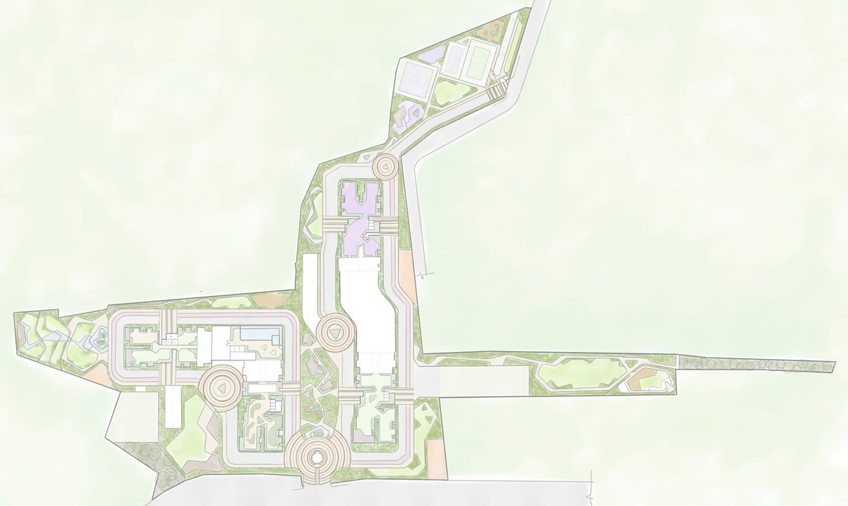 Landscape master plan